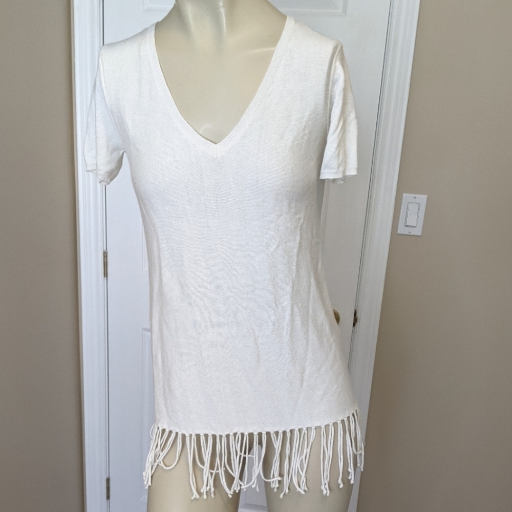 YOANA Baraschi - t-shirt blouse wool cashmere blend